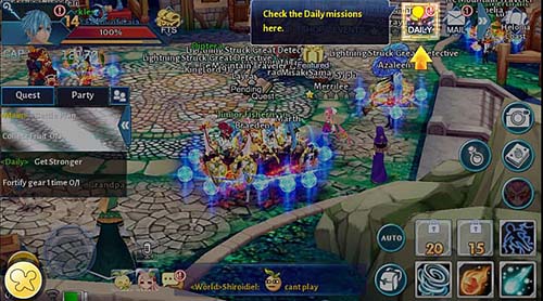 Aura Kingdom Available Quests